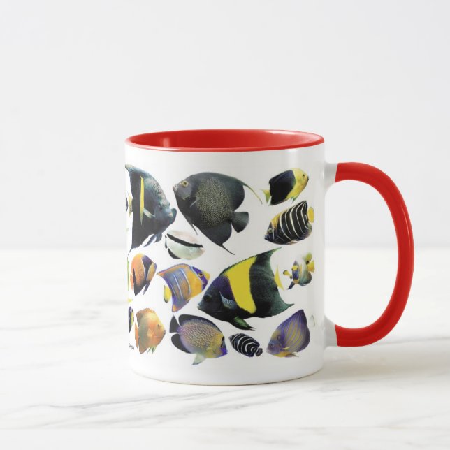 MUG OF MARINE ANGEL FISH (Right)