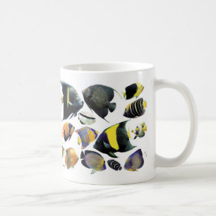 MUG OF MARINE ANGEL FISH