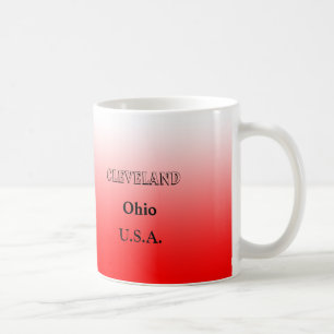 Mug - Ohio State Map with City