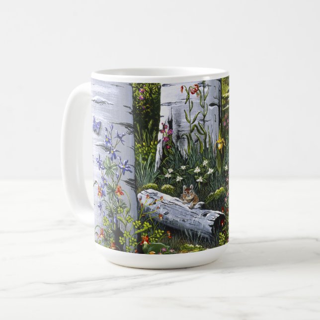 Mug "Old Aspen Grove" (Front Left)