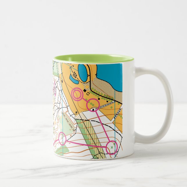 Mug - Orienteering map (Right)