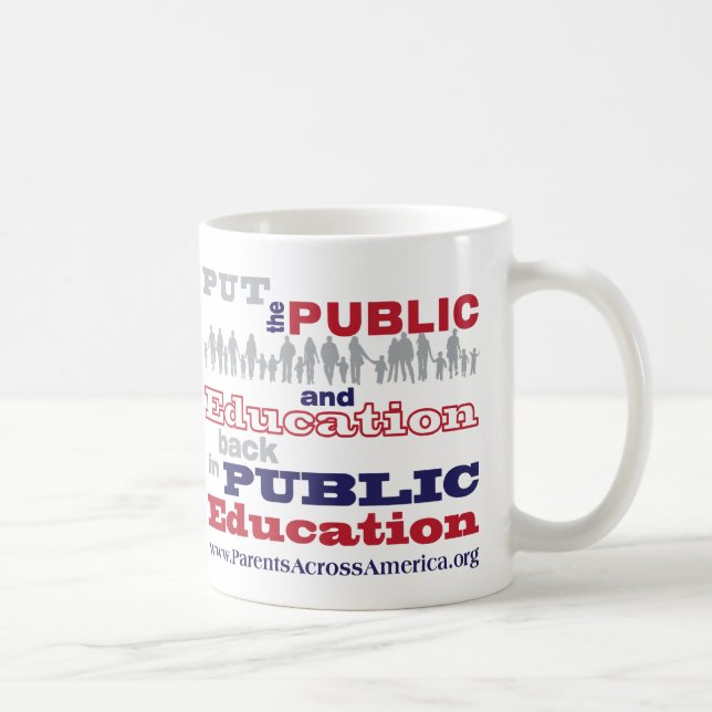 Mug: PAA's "Put the Public Back" Coffee Mug (Right)