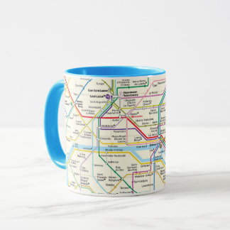 mug Paris centre metro