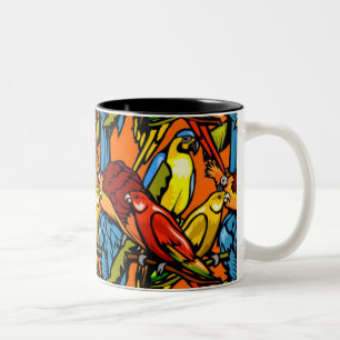 Mug - Parrots