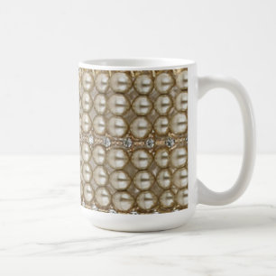 Mug Pearls and Diamonds