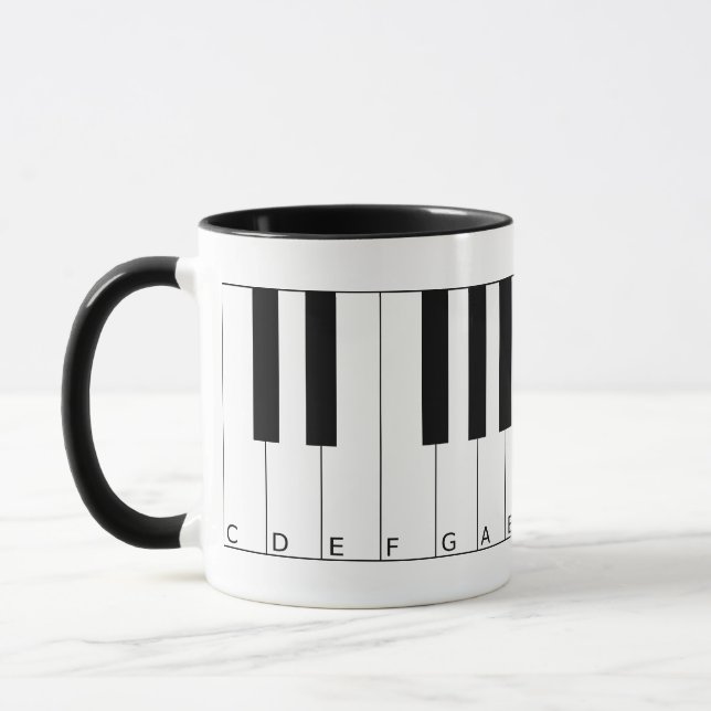 Mug Piano Keys (Left)