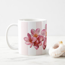 Mug - Pink Plumeria