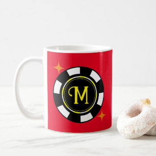 Mug - Poker Personalised (add initial)