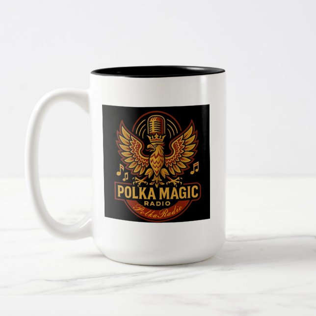 Mug Polka Magic Polka Radio Mug (Left)