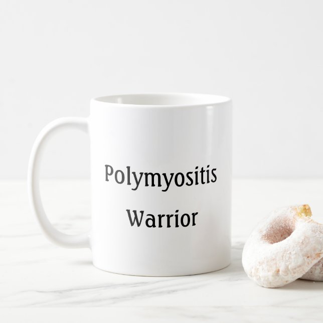 Mug - Polymyositis Warrior  (With Donut)