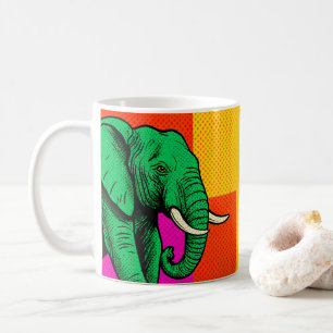 Mug – Pop Art Elephant