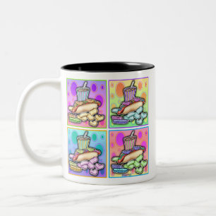 Mug - Pop Art Hot Dog with Chips and a Drink