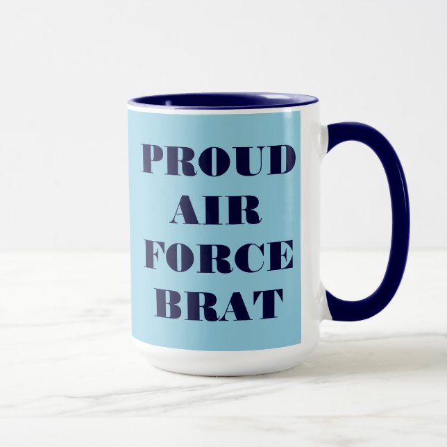 Mug Proud Air Force Brat (Right)