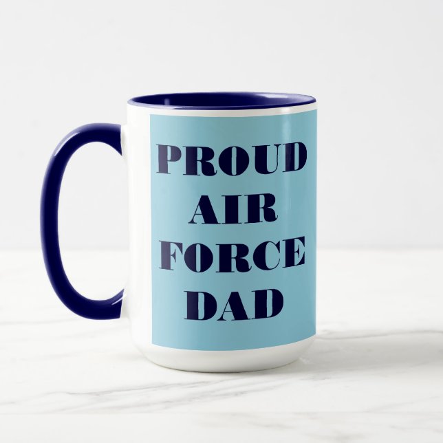 Mug Proud Air Force Dad (Left)