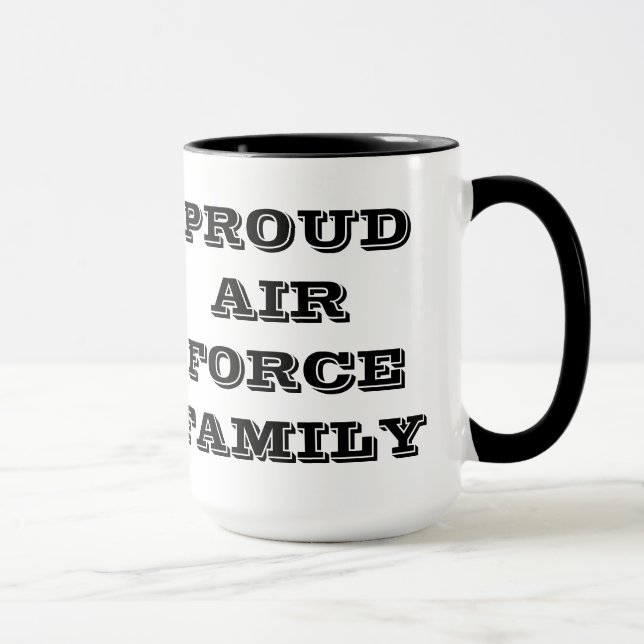 Mug Proud Air Force Family (Right)
