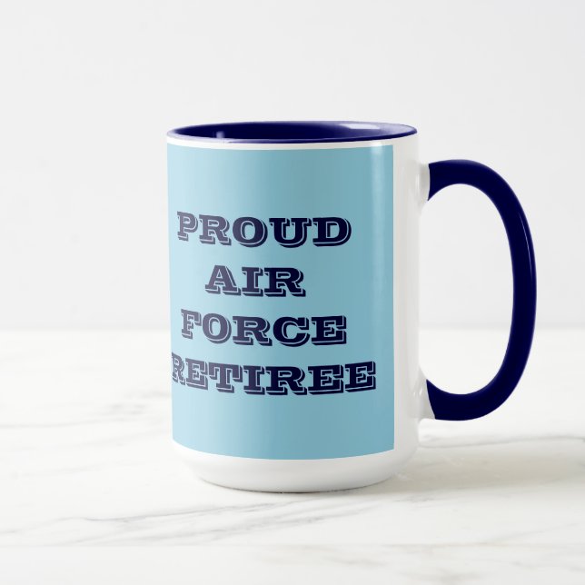 Mug Proud Air Force Retiree (Right)
