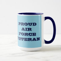 Mug Proud Air Force Veteran