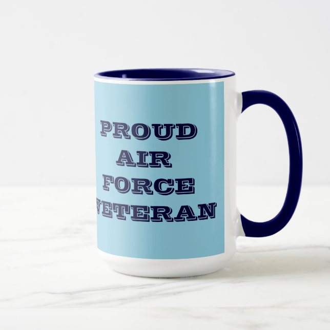 Mug Proud Air Force Veteran (Right)