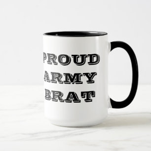Mug Proud Army Brat