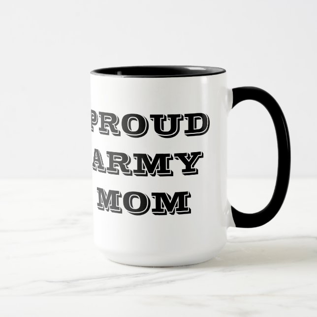 Mug Proud Army Mum (Right)
