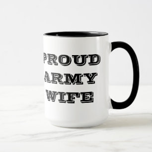 Mug Proud Army Wife