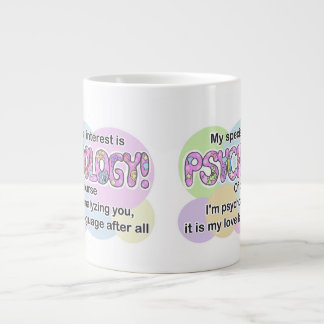 Mug, Psychology Love Language (ADHD, Autistic) Large Coffee Mug
