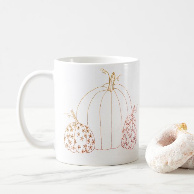 Mug - Pumpkin Trio (With Donut)