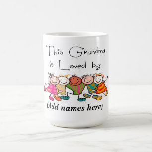 Mug/Quote "Grandma is loved by" Coffee Mug
