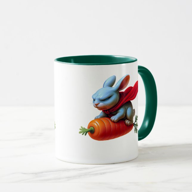 Mug Rabbit Hero 3D (Front Right)
