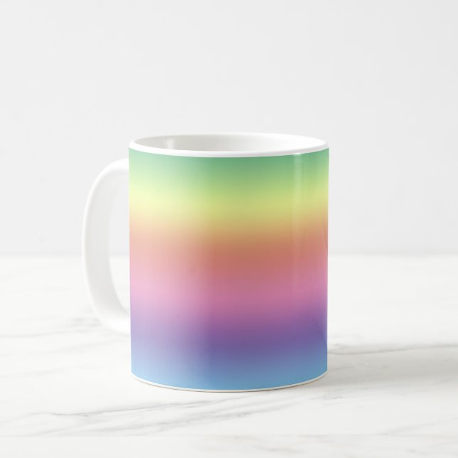 Mug - Rainbow Stripes (Front Left)