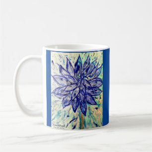 Mug Rare Blue Dalhia