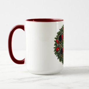 Mug - Royal Guard Christmas Wreath London