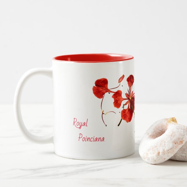 Mug Royal Poinciana (With Donut)