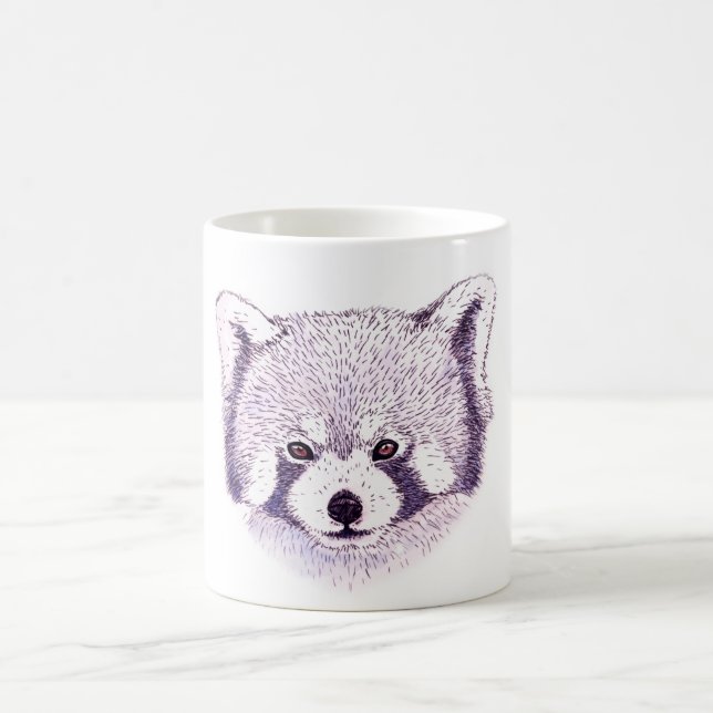 Mug russet-red panda (Center)
