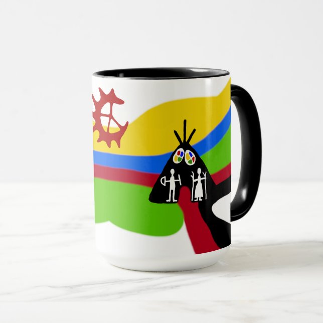 Mug Samisk design (Front Right)