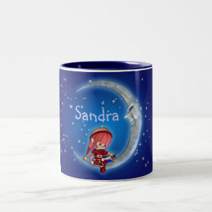 mug, Sandra, Christmas Customisable Mug Sandra