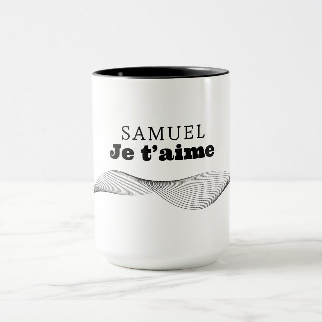 Mug SANUEL I love you (Center)