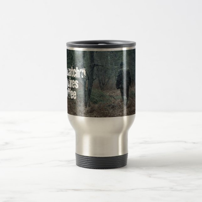 MUG ~ Sasquatch'n Requires Coffee Tracking Yeti (Center)