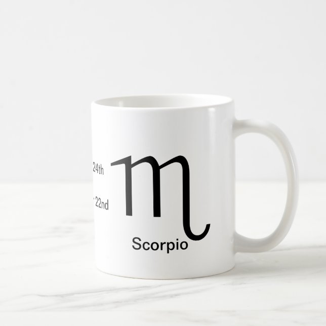 Mug - Scorpio glyph (Right)