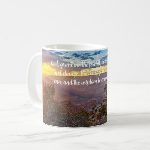 Mug Serenity prayer grand canyon image