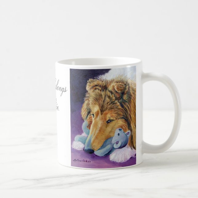Mug Shetland Sheepdog (Right)