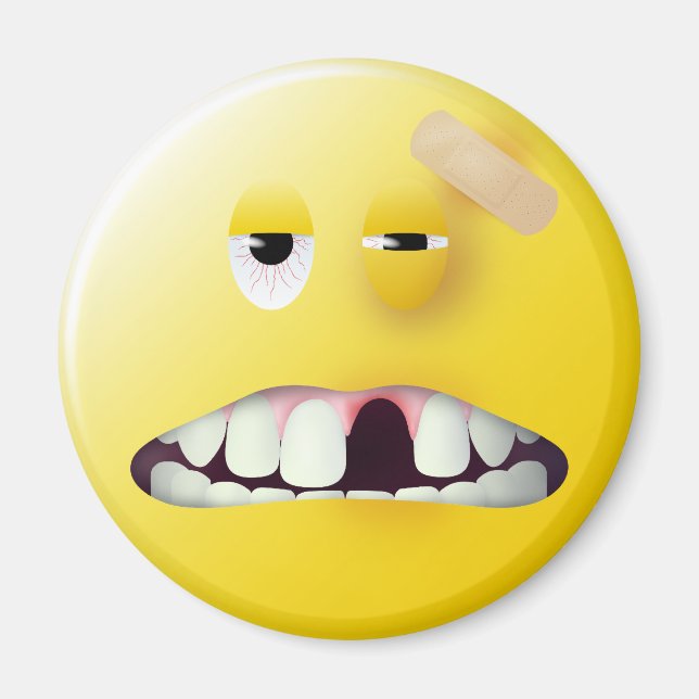 Mug Shot Face Magnet (Front)