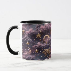 Mug - Smoky Plum Celestial Moon