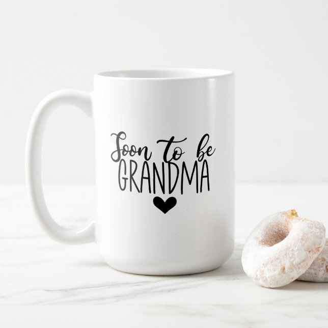 Mug - Soon To Be Grandma (With Donut)
