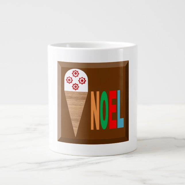 Mug Specialty Jumbo Design CHOCOLAT ICE NOEL (Front)