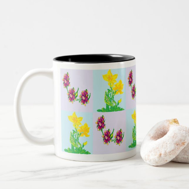 Mug Spring Time (With Donut)