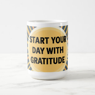 Mug - 'Start your day with gratitude'