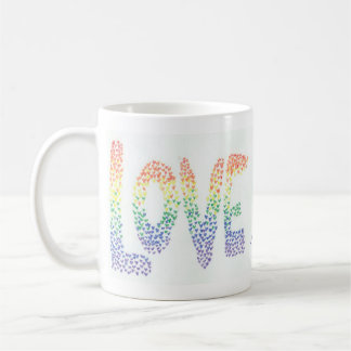 Mug, stating love is love. coffee mug