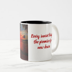 Mug Sunset Editable