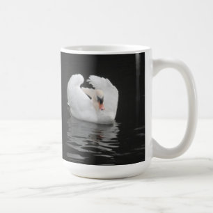 Mug Swan Swimming